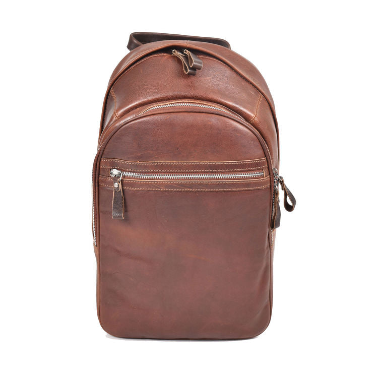 ashwood brown leather backpack Ashwood Stratford Tan Leather Rucksack – Blokes Bags