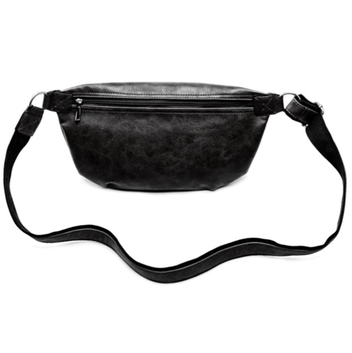 Mens Luxury Leather Travel Clutch Bag Black - Jeff LTCB